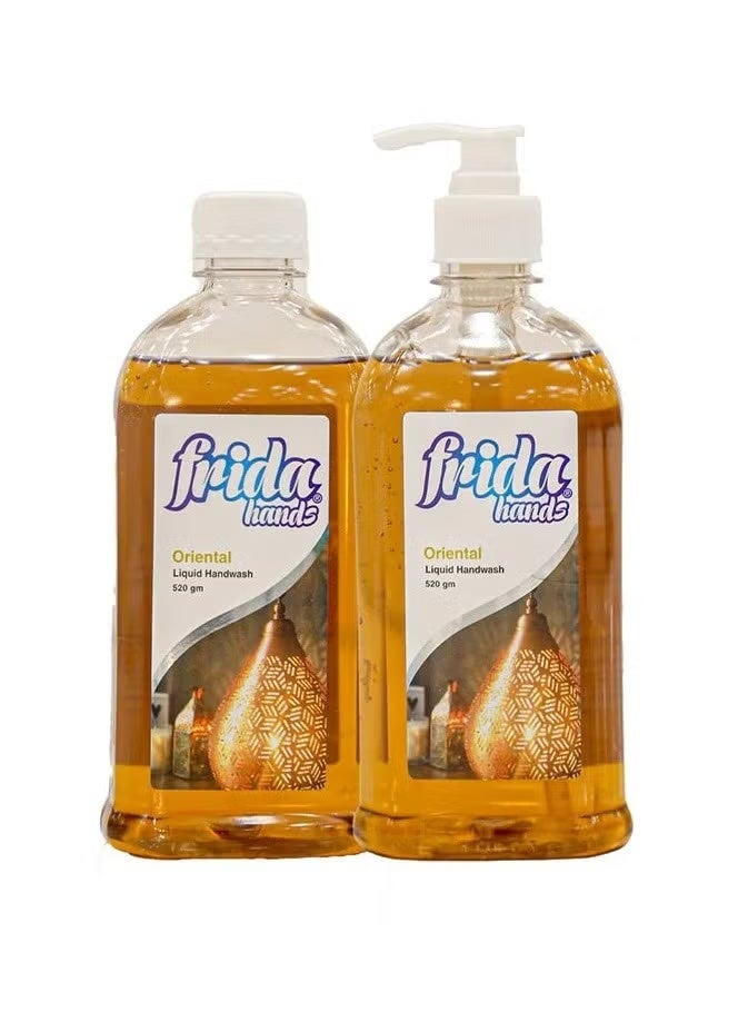 فريدا غسول اليدين السائل الشرقي 2 قطعه 520 مل